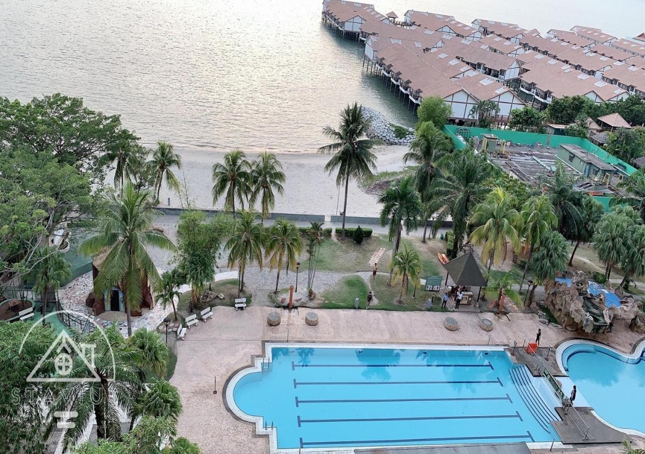Port Dickson 10Pax 3Br Glory Beach Resort Seaview Екстериор снимка