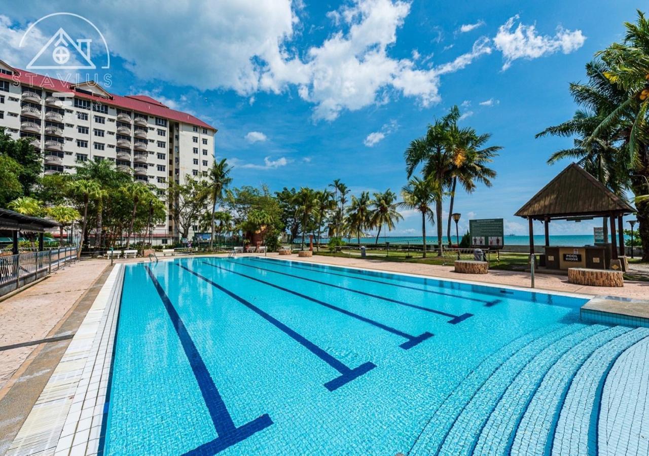 Port Dickson 10Pax 3Br Glory Beach Resort Seaview Екстериор снимка